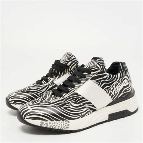 sneakers versace zebra|versace sneakers white label.